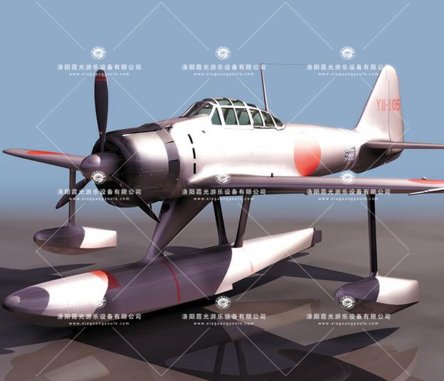 西青3D模型飞机_