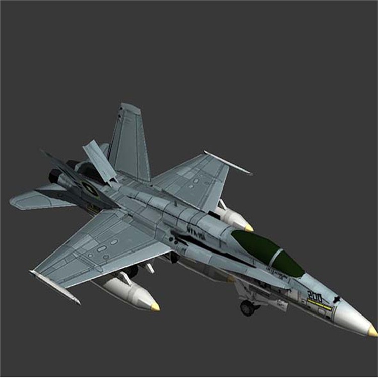 西青3D舰载战斗机模型